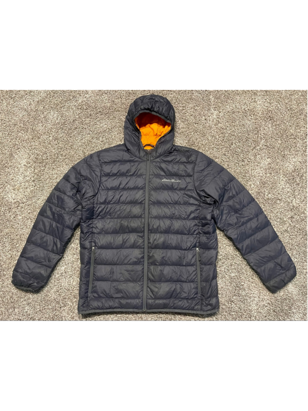 Eddie Bauer Men’s Cirrus Lite Puffer Coat, Size Large, EUC